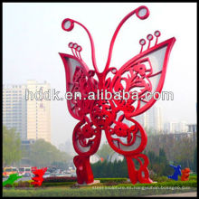 Escultura de mariposa de acero inoxidable VSSSP-102L